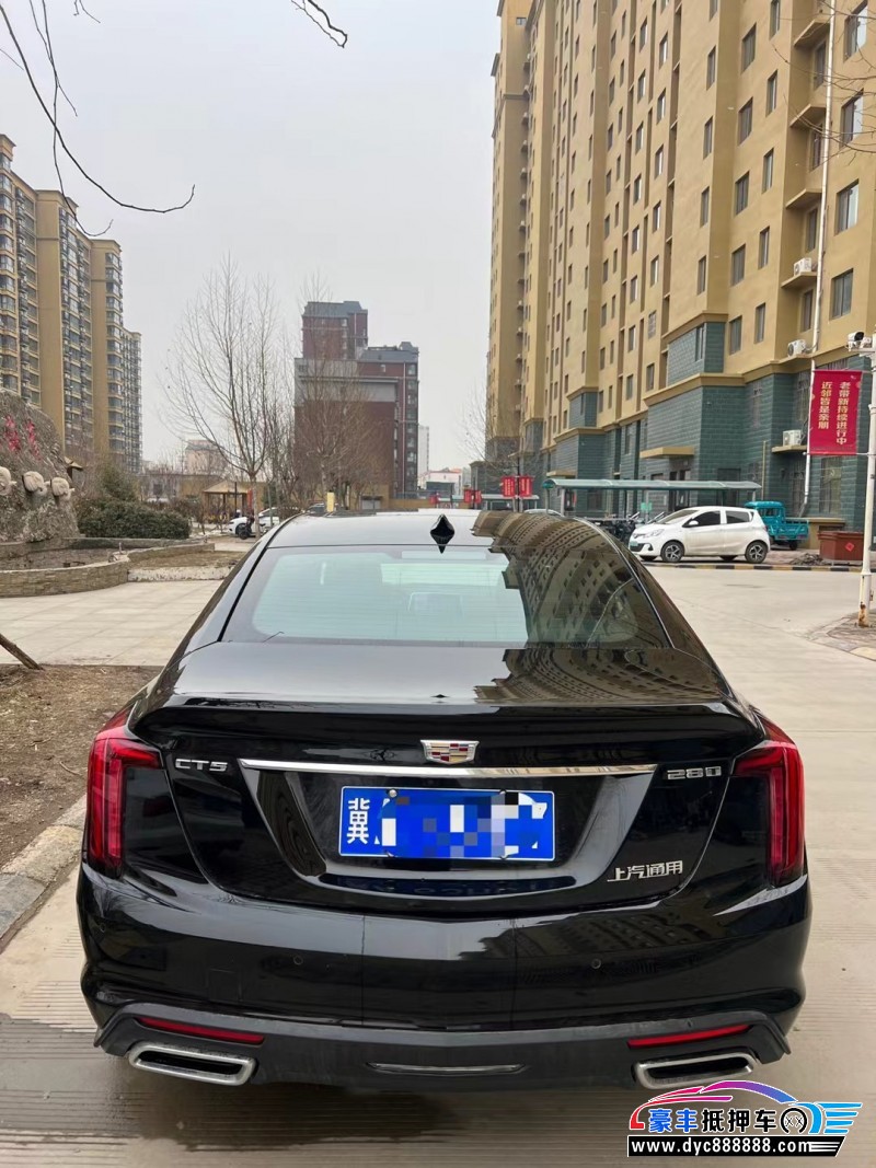 23年凯迪拉克CT5轿车抵押车出售