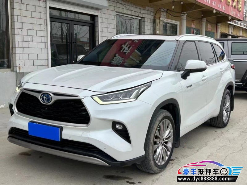 21年丰田汉兰达轿车抵押车出售