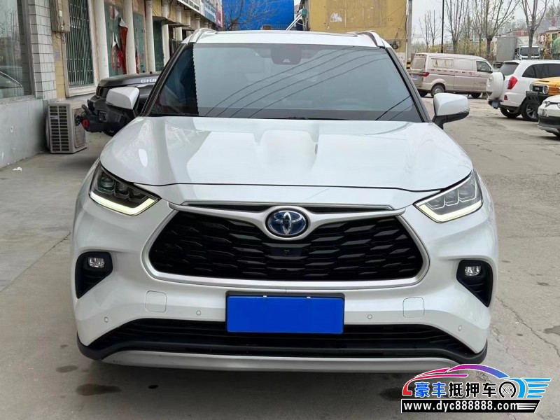 21年丰田汉兰达轿车抵押车出售