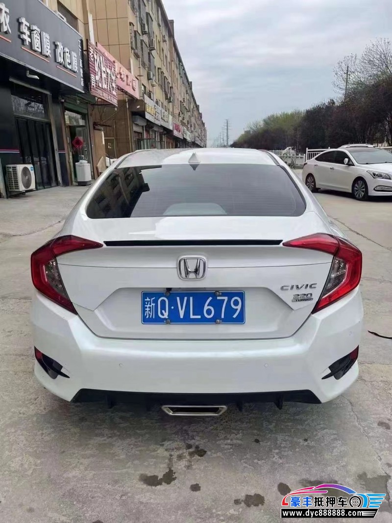 19年本田思域轿车抵押车出售