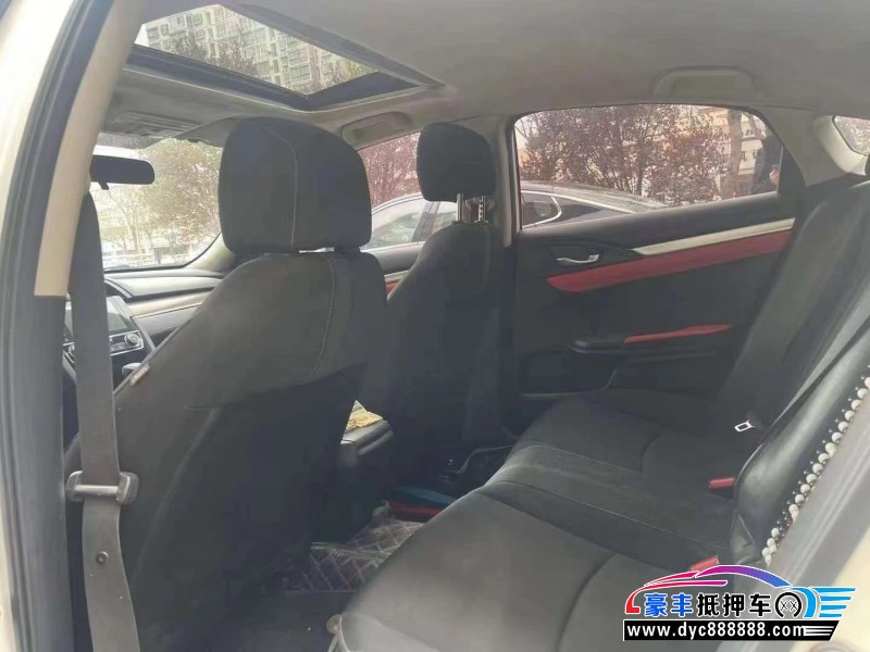 19年本田思域轿车抵押车出售