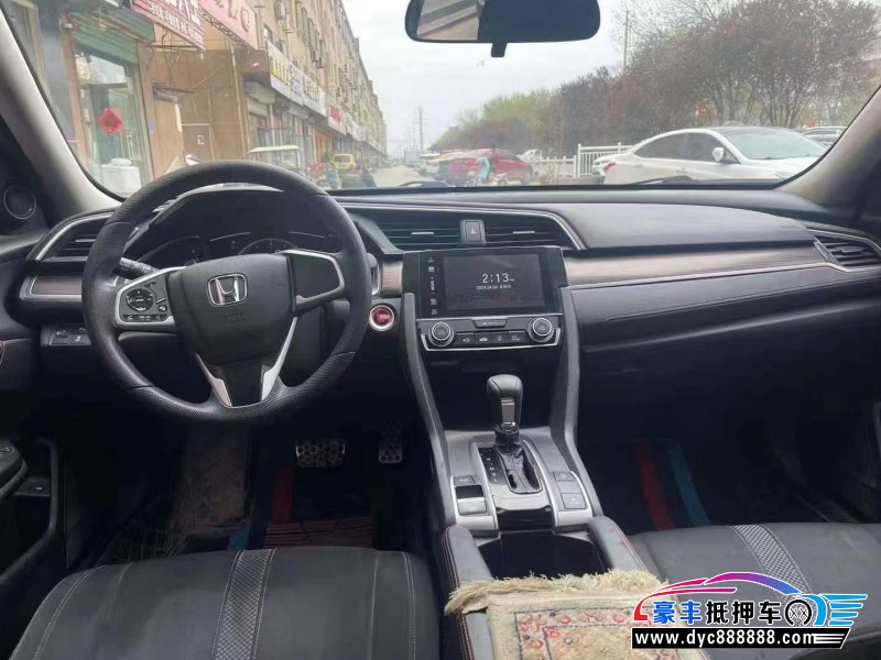 19年本田思域轿车抵押车出售