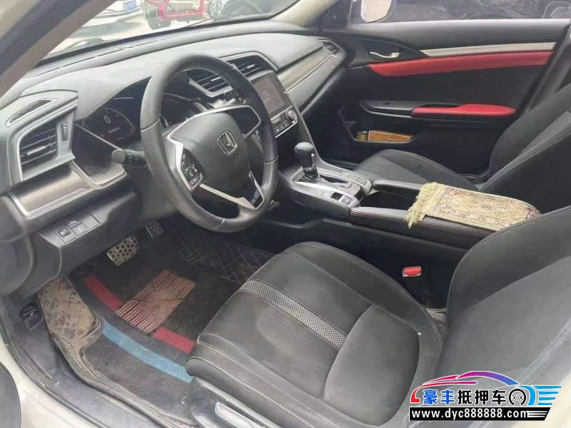 19年本田思域轿车抵押车出售
