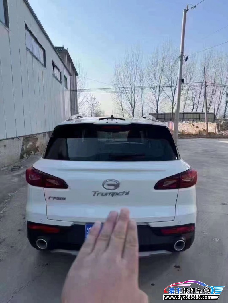 19年传祺gs3轿车抵押车出售