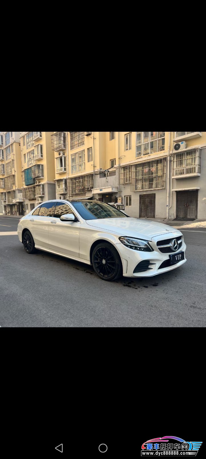 19年奔驰C轿车抵押车出售