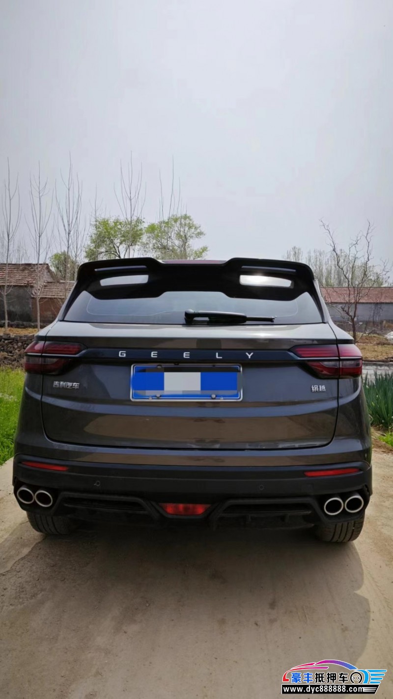 22年吉利缤越SUV抵押车出售