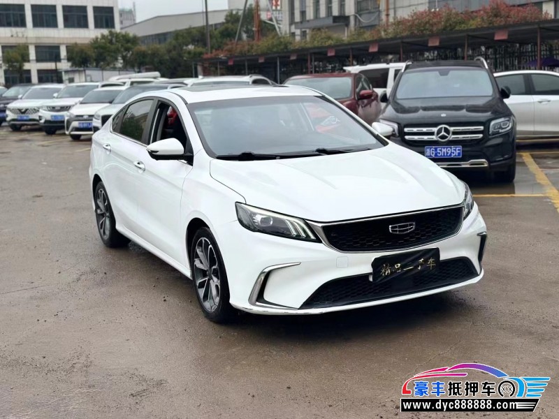 21年吉利缤瑞轿车抵押车出售