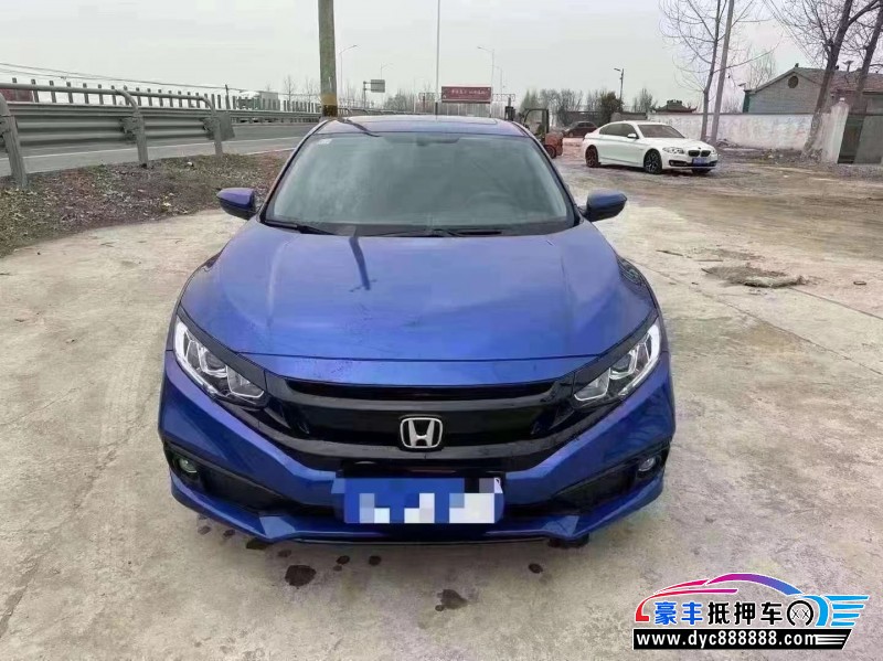 22年本田思域轿车抵押车出售