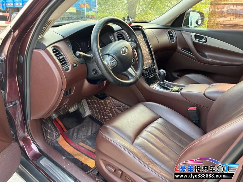16年英菲尼迪QX50SUV抵押车出售