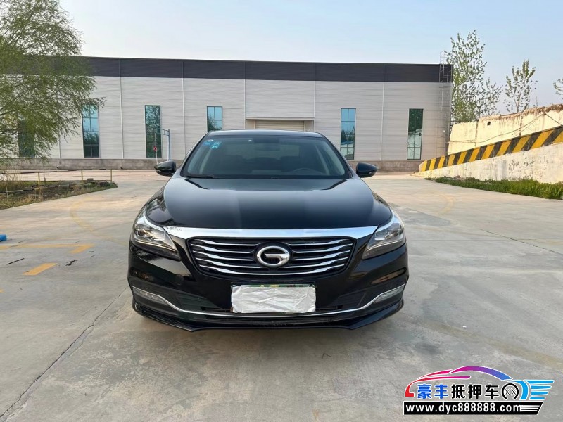 19年传祺ga8轿车抵押车出售