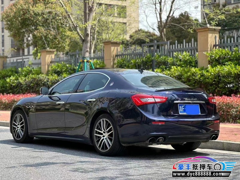 14年玛莎拉蒂Ghibli轿车抵押车出售