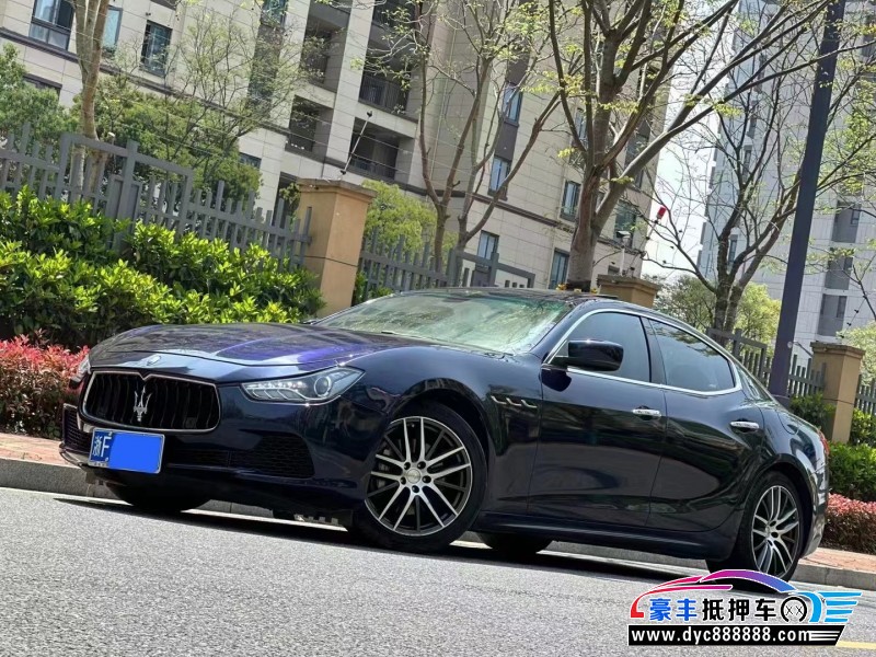 14年玛莎拉蒂Ghibli轿车抵押车出售