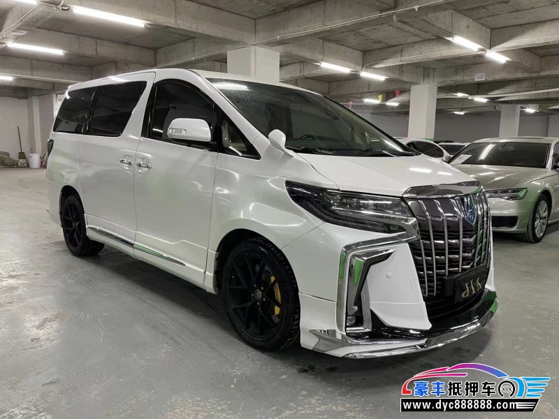 13年丰田埃尔法轿车抵押车出售