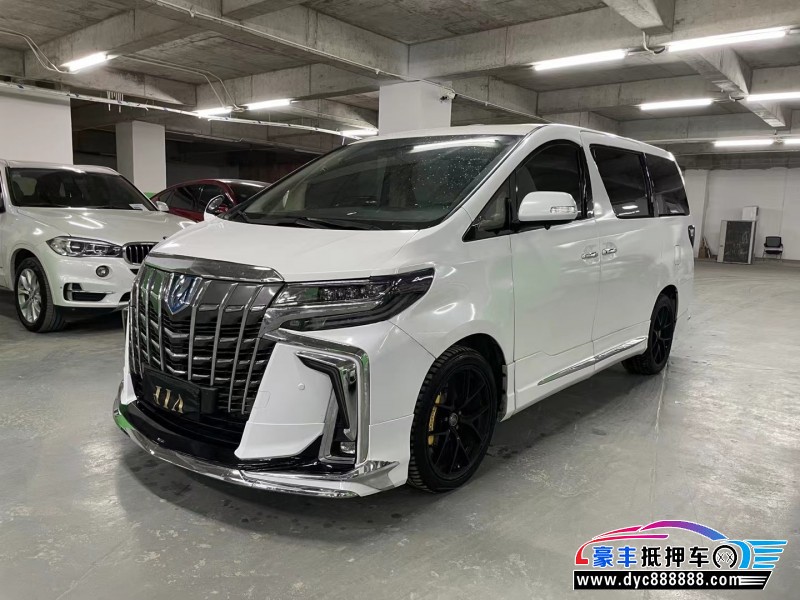 13年丰田埃尔法轿车抵押车出售