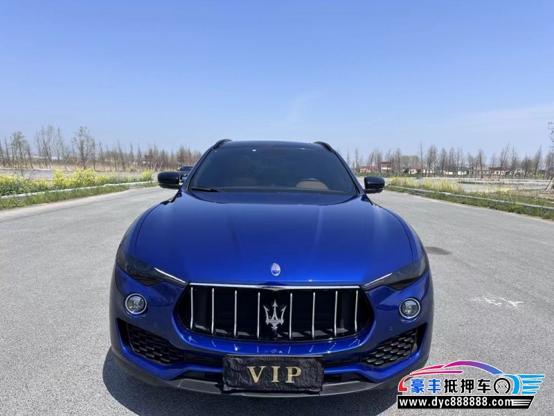 20年玛莎拉蒂莱万特轿车抵押车出售