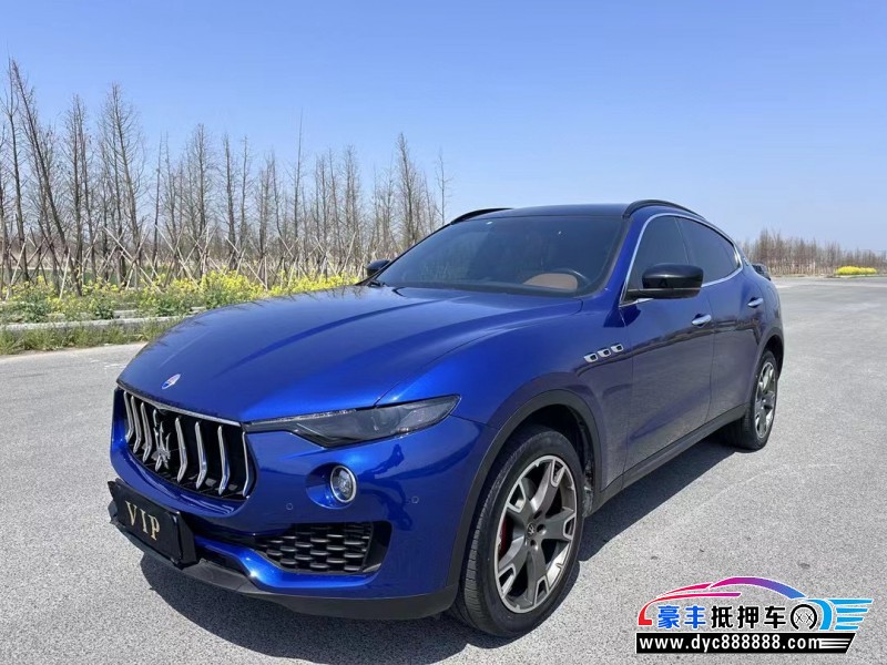 20年玛莎拉蒂莱万特轿车抵押车出售