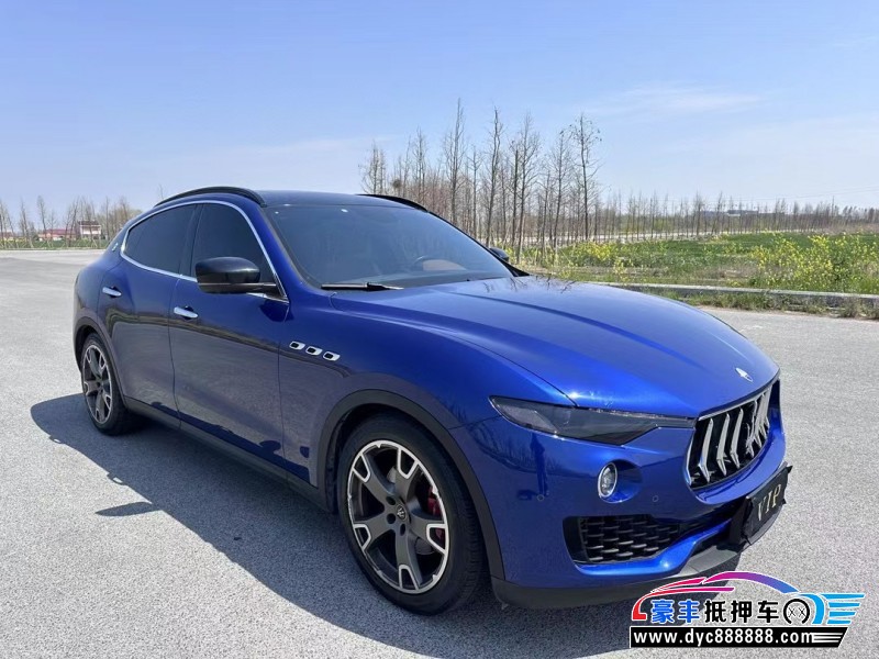 20年玛莎拉蒂莱万特轿车抵押车出售