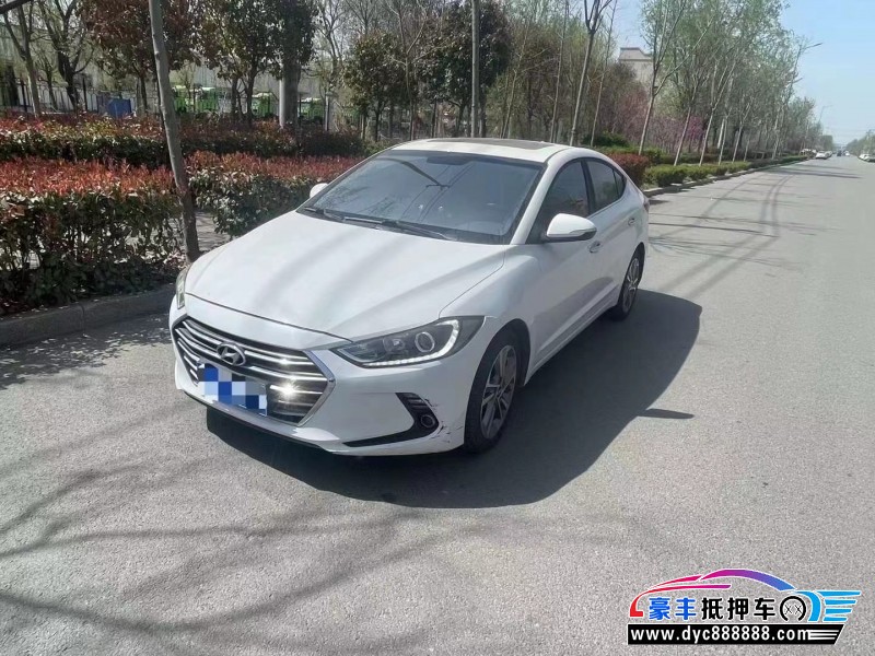 18年现代领动轿车抵押车出售