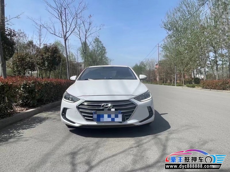 18年现代领动轿车抵押车出售