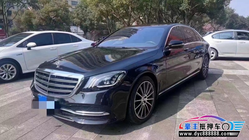 18年奔驰S轿车抵押车出售