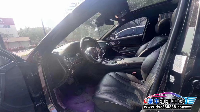 18年奔驰S轿车抵押车出售