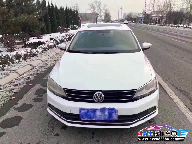 16年大众速腾轿车抵押车出售