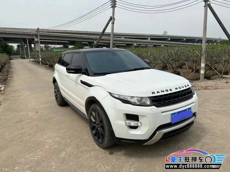 12年路虎揽胜极光轿车抵押车出售