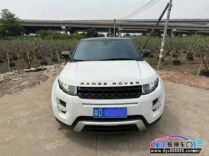 12年路虎揽胜极光轿车抵押车出售