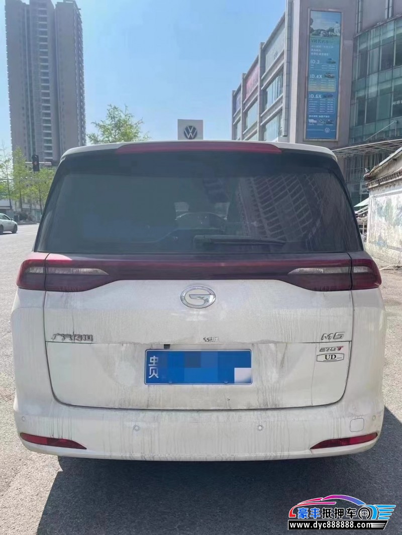 21年传祺GM6轿车抵押车出售