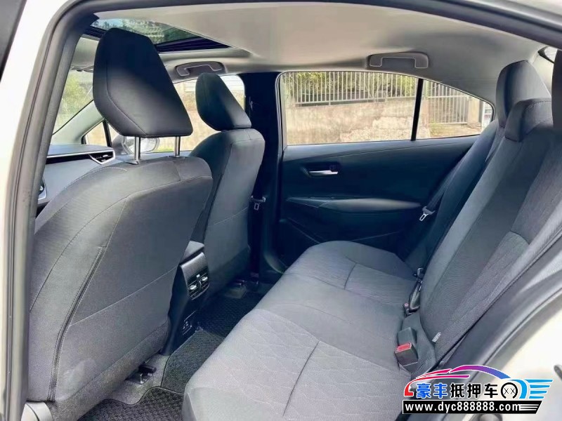 23年丰田卡罗拉轿车抵押车出售