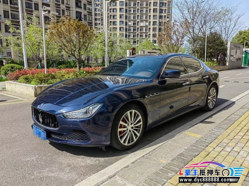 15年玛莎拉蒂Ghibli轿车抵押车出售