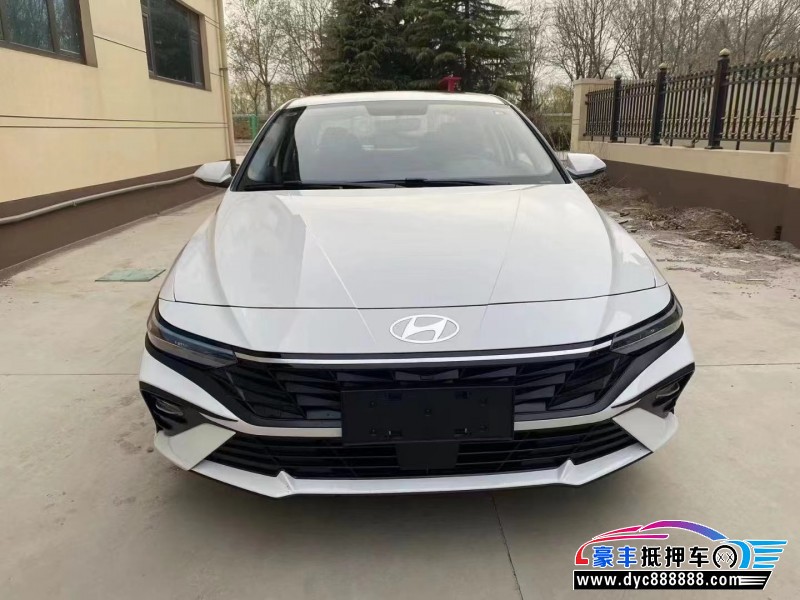 24年现代伊兰特轿车抵押车出售