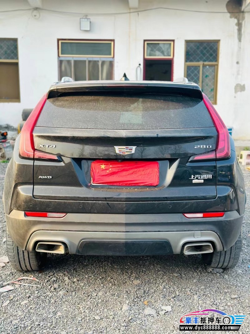 21年凯迪拉克XT4轿车抵押车出售