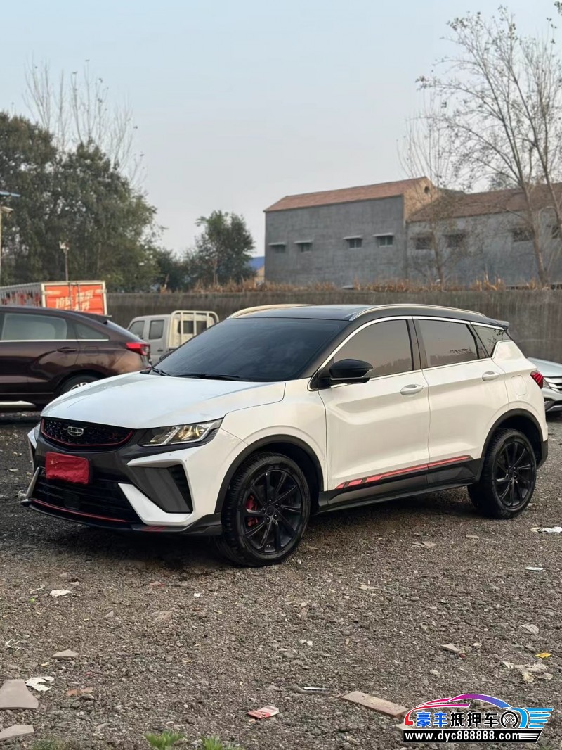 23年吉利缤越轿车抵押车出售