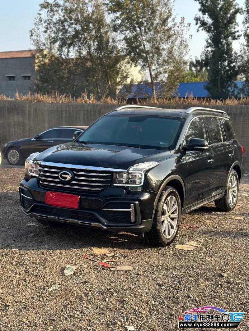 20年传祺GS8轿车抵押车出售