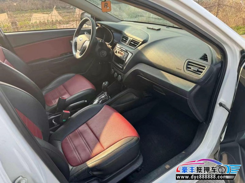 16年起亚K2轿车抵押车出售