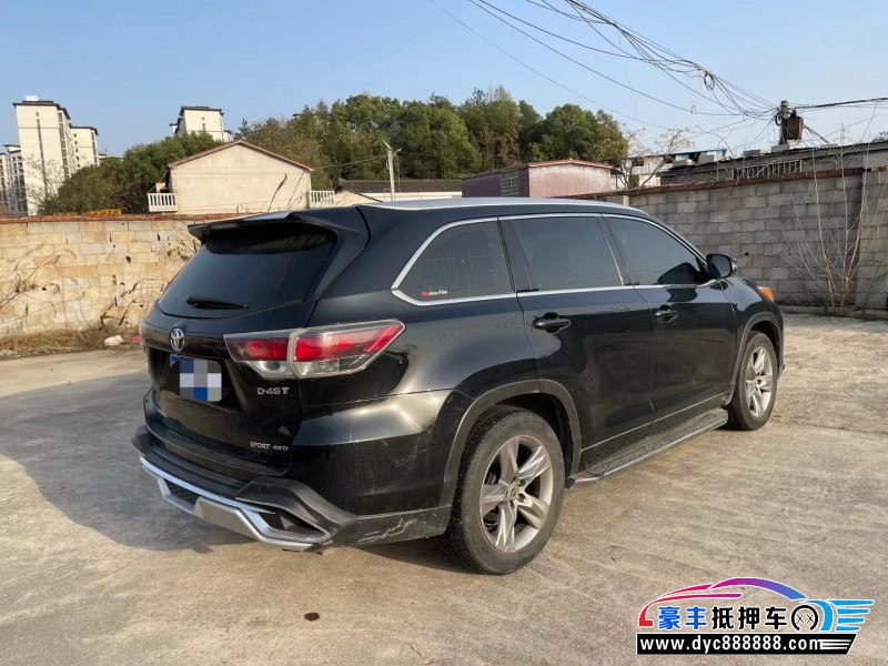 16年丰田汉兰达轿车抵押车出售