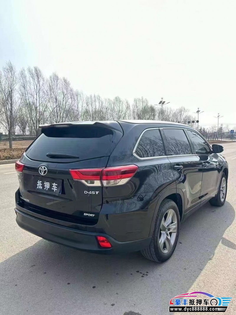 20年丰田汉兰达轿车抵押车出售