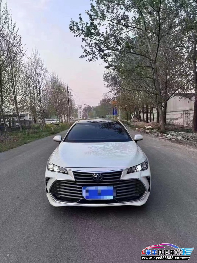 21年丰田亚洲龙轿车抵押车出售