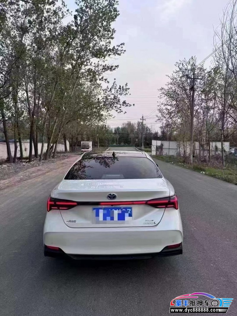 21年丰田亚洲龙轿车抵押车出售