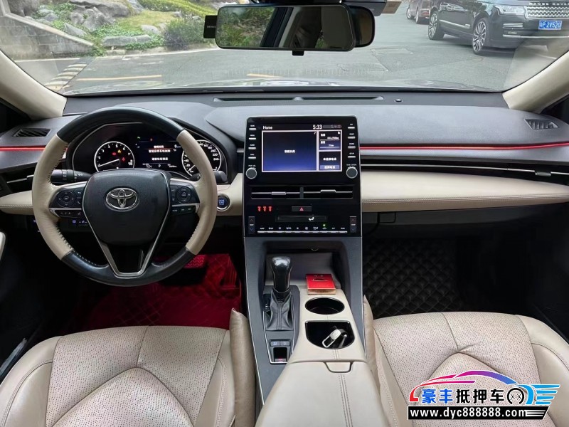 19年丰田亚洲龙轿车抵押车出售