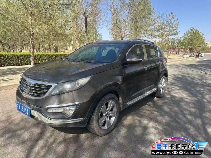 12年起亚智跑SUV抵押车出售