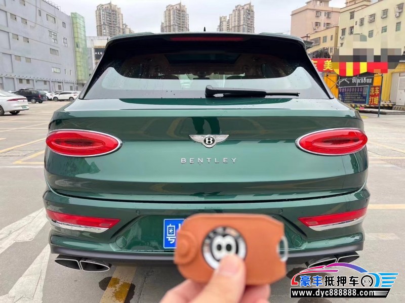 23年宾利添越轿车抵押车出售