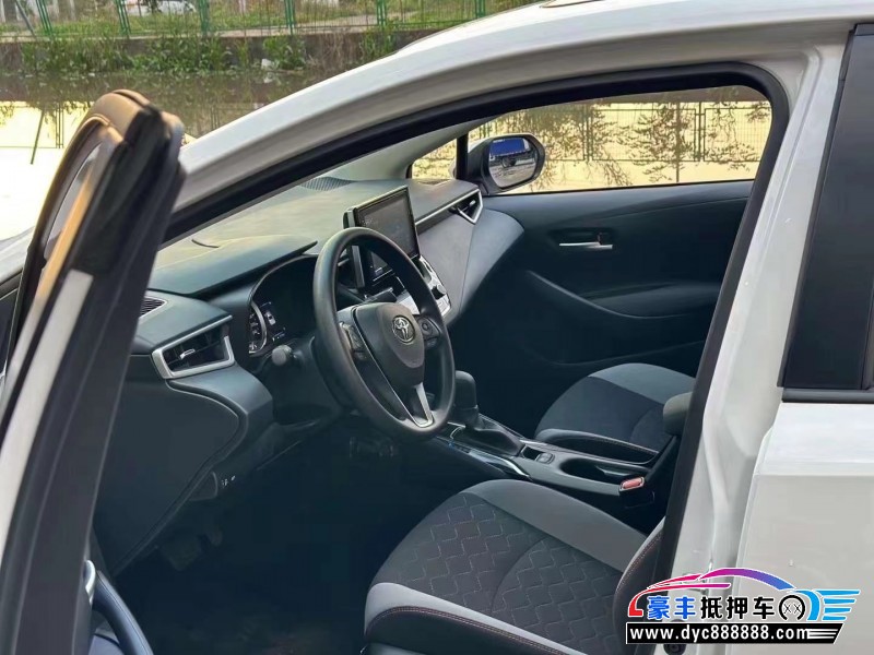 22年丰田卡罗拉轿车抵押车出售