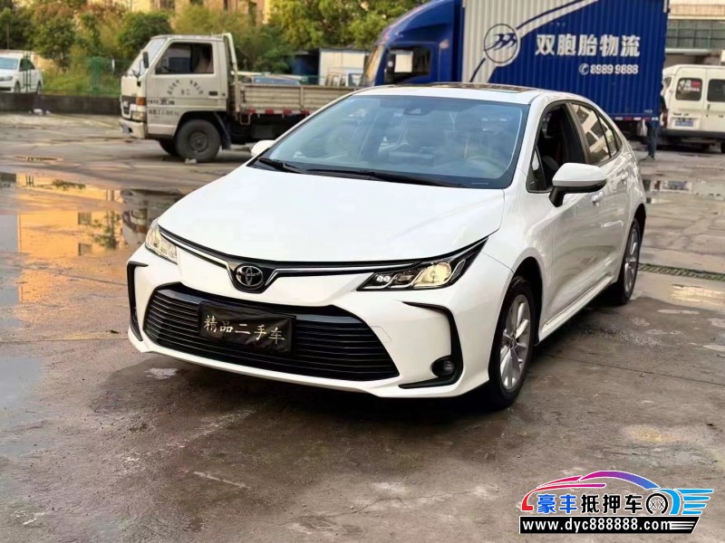 22年丰田卡罗拉轿车抵押车出售