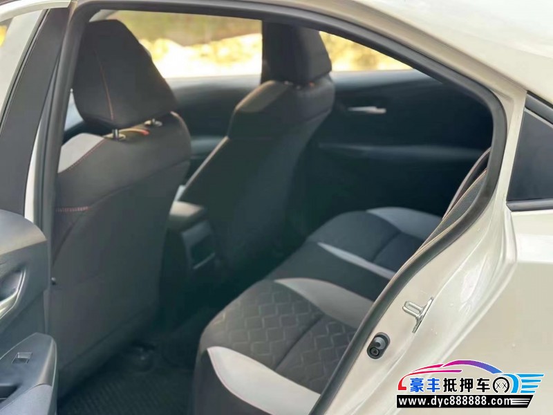 22年丰田卡罗拉轿车抵押车出售