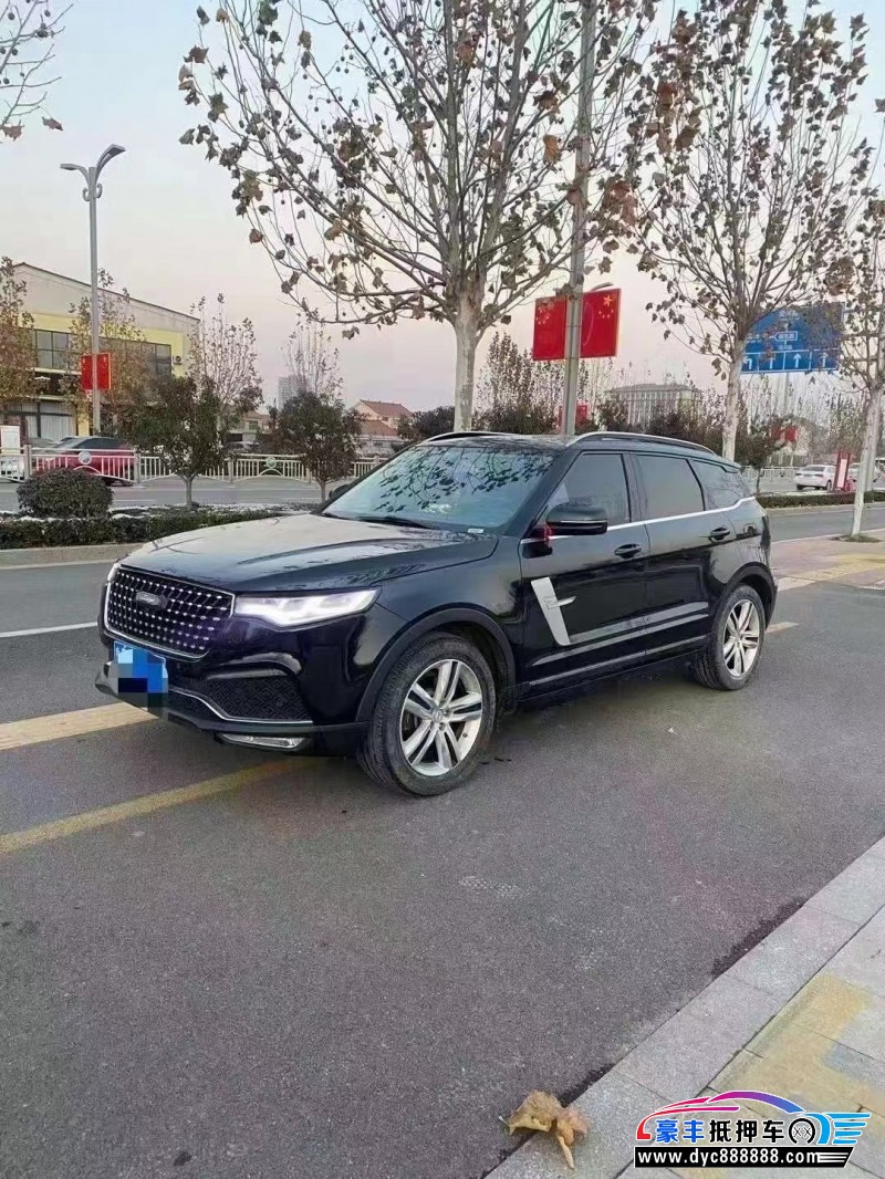 17年众泰T700轿车抵押车出售