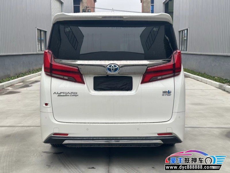 23年丰田埃尔法轿车抵押车出售