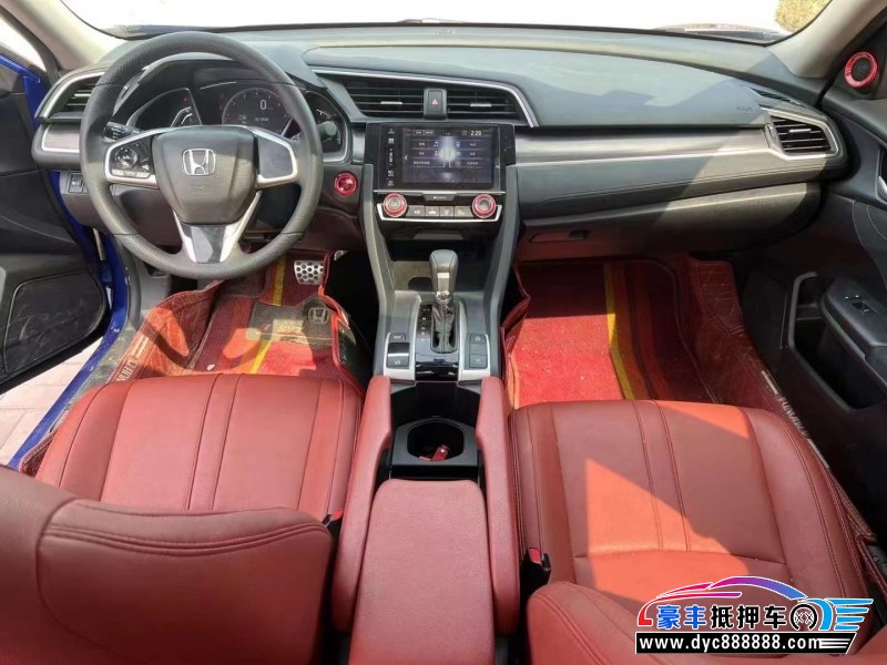 22年本田思域轿车抵押车出售