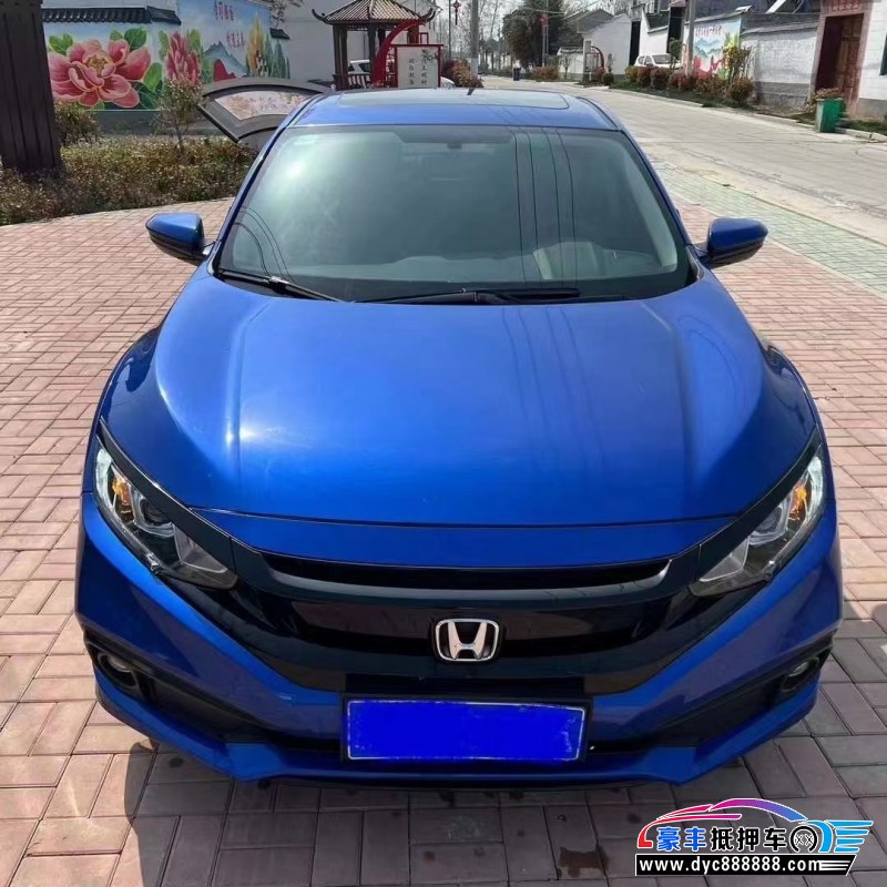 22年本田思域轿车抵押车出售
